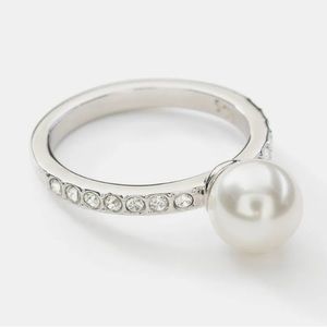 Touchstone Crystal Luster Ring, NIB  size 8